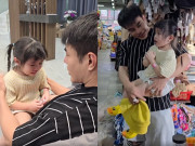 Yêu con - Lê Dương Bảo Lâm lo con gái "tránh bố", không ngại dắt con đi khắp chợ Long Thành tìm mua quần nhỏ