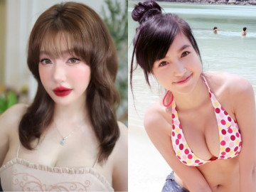 Elly Trần gây bỏng mắt với thân hình phồn thực, eo nhỏ bằng phân nửa vòng 1 nhưng mặt khác xa thời chưa sinh nở