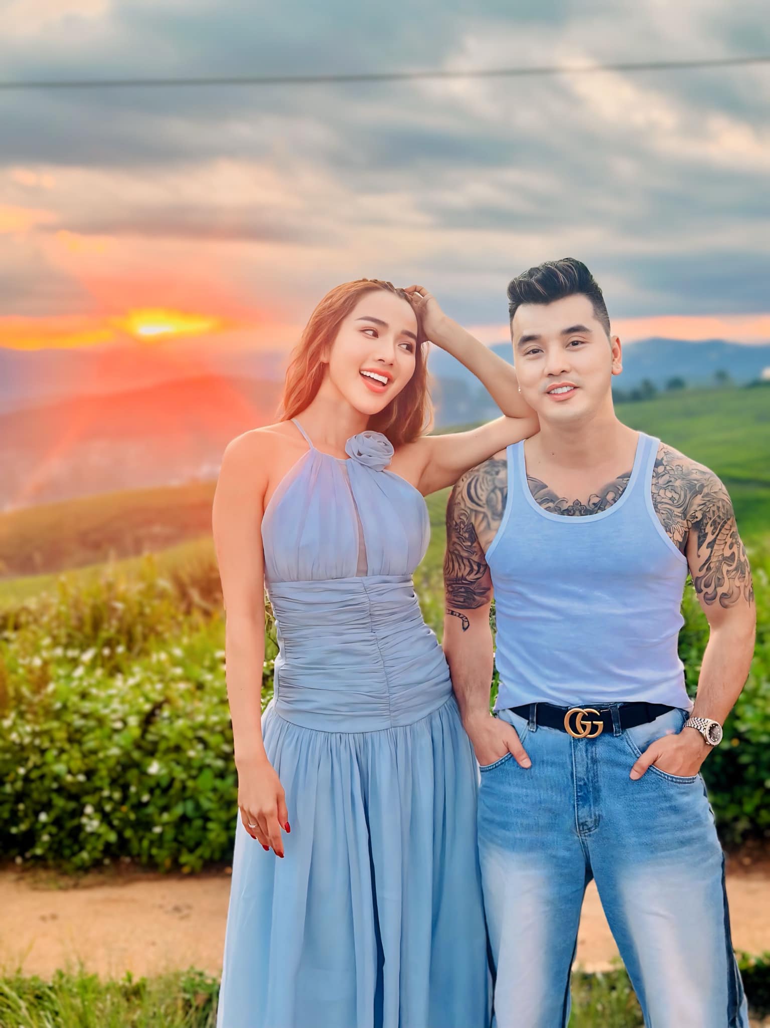 Người đẹp cho biết tươi trẻ một phần nhờ chồng.