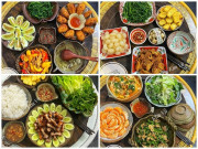 Bếp Eva - Mẹ đảm gợi ý 14 mâm cơm nhà nhìn là mê, hội chị em 9 người thì 10 người khen "ngon quá"