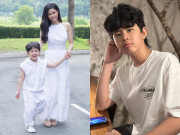 Yêu con - Trương Quỳnh Anh 1m56, Tim 1m8, con trai giờ 12 tuổi đã 1m8, diện mạo chuẩn Hàn Quốc