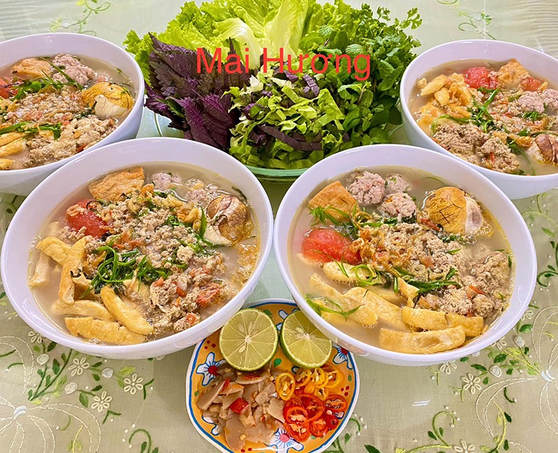 Bún riêu cua
