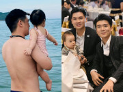 Giải trí - Chồng Đỗ Mỹ Linh âu yếm "gái rượu" được khen giống hệt bố, anh chồng chiều chuộng cặp song sinh trong biệt thự tiền tỷ