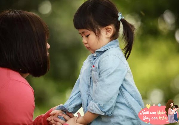 Chấp nhận cảm xúc của con.