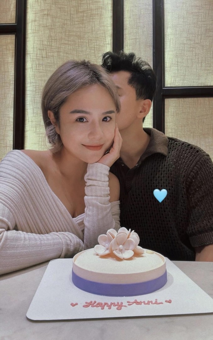 Thái Trinh cho biết ông xã là người chững chạc, luôn là chỗ dựa vững chắc cho mình.