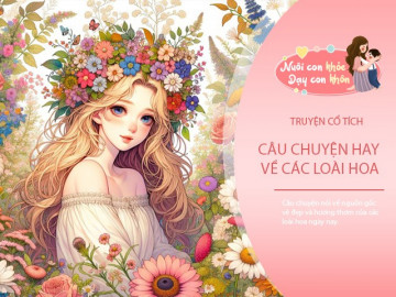 Truyện cổ tích: Sự tích các loài hoa