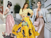 Thời trang - Kiểu váy "nàng thơ" giúp chị em công sở hóa Lưu Diệc Phi chốn văn phòng, mặc với áo nào cũng xinh