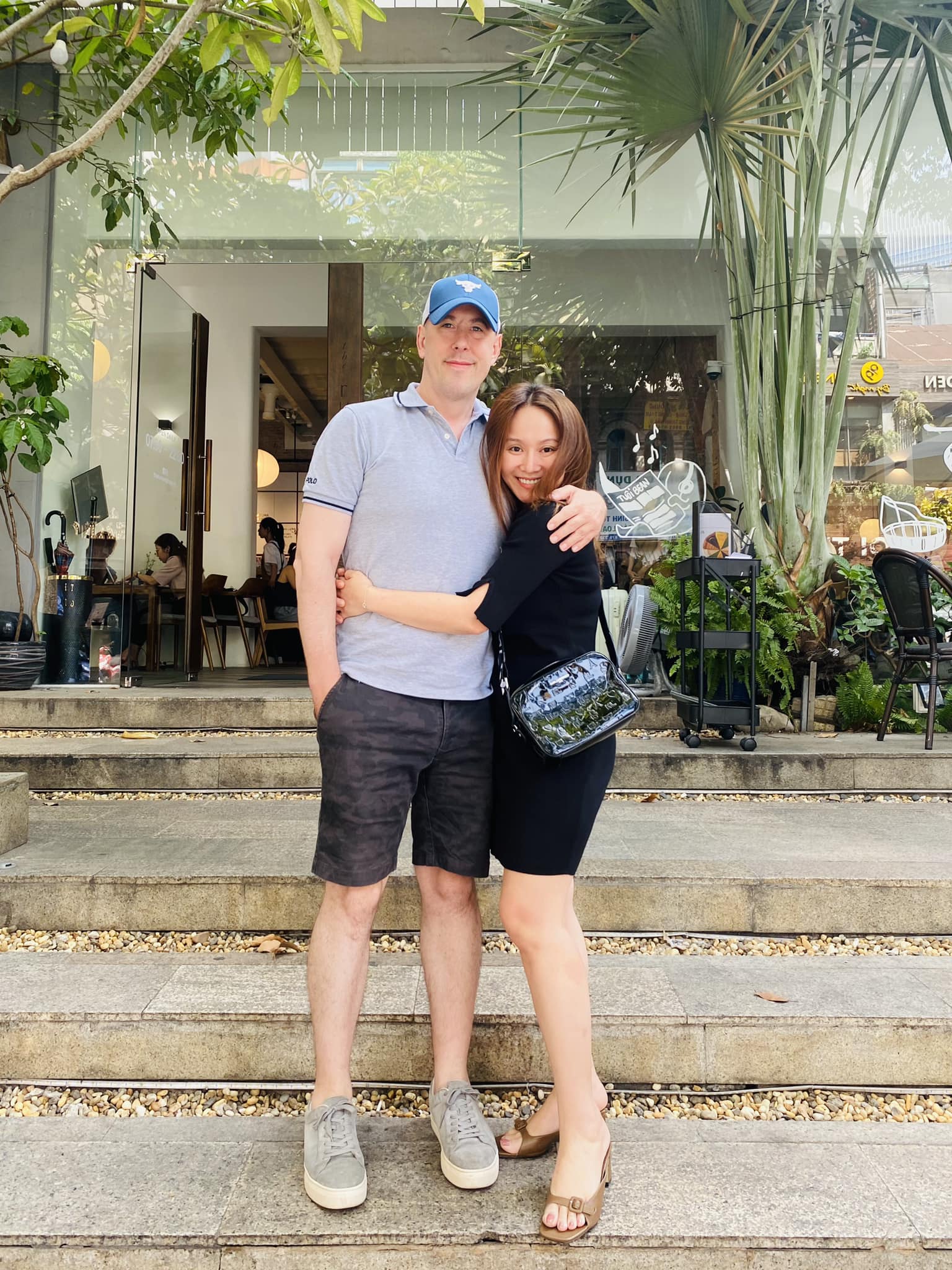 Nữ ca sĩ thấy rất nhiều điểm hợp nhau với chồng.