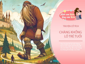 Truyện cổ tích: Chàng khổng lồ trẻ tuổi
