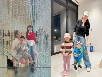 Sao Việt 24h: 4 rich kid showbiz tụ họp, Suchin - Sutin tròn ủm đáng yêu, 2 con Diệp Lâm Anh chân dài ấn tượng