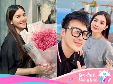 Kha Ly mang thai tuổi U40: Ông xã Thanh Duy không cho đi lại nhiều, muốn ăn gì cũng phải tra Google