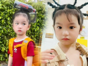 Làm đẹp - Hội tiểu thư mầm non nhà sao Việt đi học: Bé khiến cả trường ngơ ngác vì kiểu tóc độc, bé giản dị không ngờ