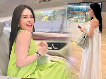 Nữ đại gia quận 7 có bầu bỗng đổi gout, mặc đồ bình dân đơn giản vẫn sang như đồ hiệu