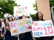 Tin tức - Tấm biển "10 đi ngại chi, cho phép điểm 10" gây sốt điểm thi tốt nghiệp THPT