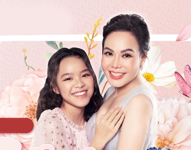Càng lớn, con gái Việt Hương càng trổ nét xinh đẹp.
