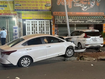 Nữ tài xế tông hàng loạt xe máy dừng đèn đỏ, 2 người tử vong