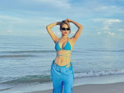 Thời trang - Mỹ nhân được Cường Đô La "tuyển" người yêu hộ: Làm mẹ 2 con vẫn quyến rũ, ảnh mới diện áo tắm bốc lửa