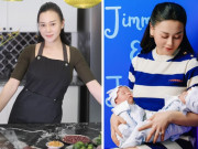 Bà bầu - Phương Oanh thú nhận còn giấu cả bịch bụng dưới tạp dề: Sau sinh bao lâu thì vòng 2 thon gọn trở lại?