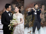 Giải trí - Đám cưới hào môn của Midu và thiếu gia Minh Đạt: Cô dâu đeo kim cương "khủng", chú rể bật khóc khi thổi sáo