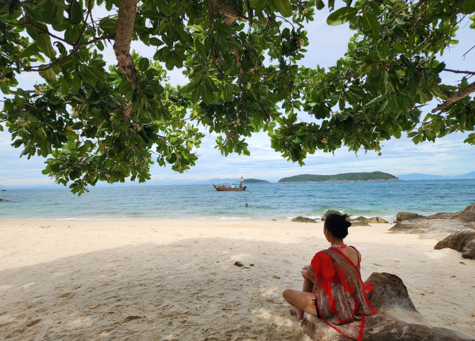 Bãi Xếp ở Cù Lao Chàm. Ảnh: Duy Trần