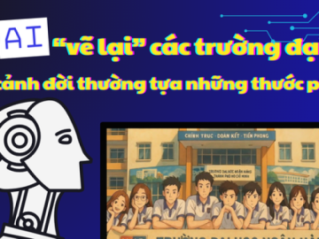 Gen Z tranh luận khi AI “vẽ lại các trường Đại học: Kẻ khen đẹp, người phản đối