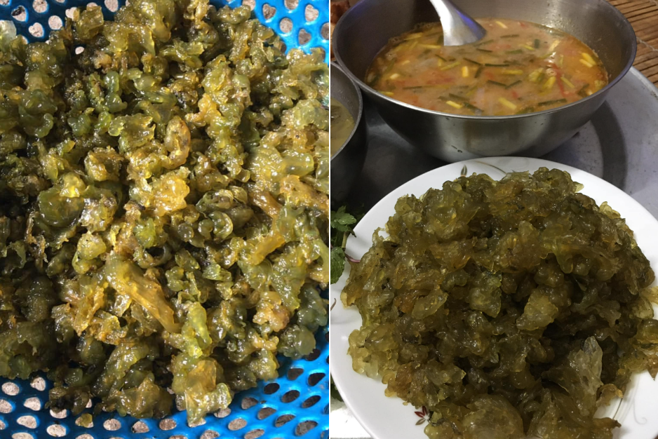 Dún đá nấu riêu cua được xem như món đặc sản dân dã ở Ninh Bình. Ảnh: Nguyễn Hồng