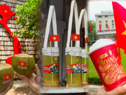 Lifestyle - Những quán đồ uống ngập sắc cờ kỷ niệm 50 năm thống nhất đất nước