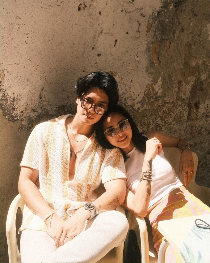 Vợ chồng Ngô Thanh Vân - Huy Trần