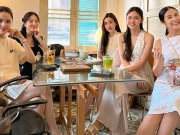 Bà bầu - Ngọc Hân, Mai Ngọc xin kinh nghiệm sinh nở từ Đỗ Mỹ Linh
