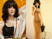 Thời trang - Ngọc Trinh diện váy “lưới đánh cá”, khoe giao diện chào hè