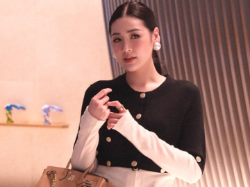 Á hậu Tú Anh xách hai chiếc túi hơn một tỷ đồng vi vu Thượng Hải