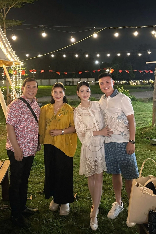 Doãn Hải My và Đoàn Văn Hậu mở tiệc mừng sinh nhật con trai, có NSƯT Quang Thắng góp mặt - 2