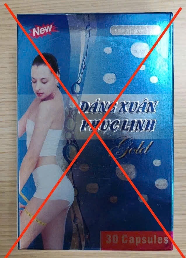 Phát hiện hai sản phẩm thực phẩm chức năng chứa chất cấm nguy hiểm bán ...