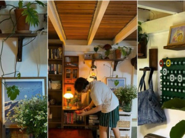 Gen Z hô biến căn chung cư cũ kỹ thành tổ ấm trong mơ, ai ngắm cũng mê