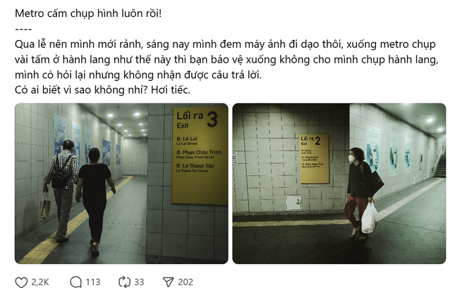 Có người tiếc nuối bình luận: Mình đi 1-1 chụp kỉ niệm vẫn không được, thấy cũng tiếc. Ảnh: vnsaf_photography.