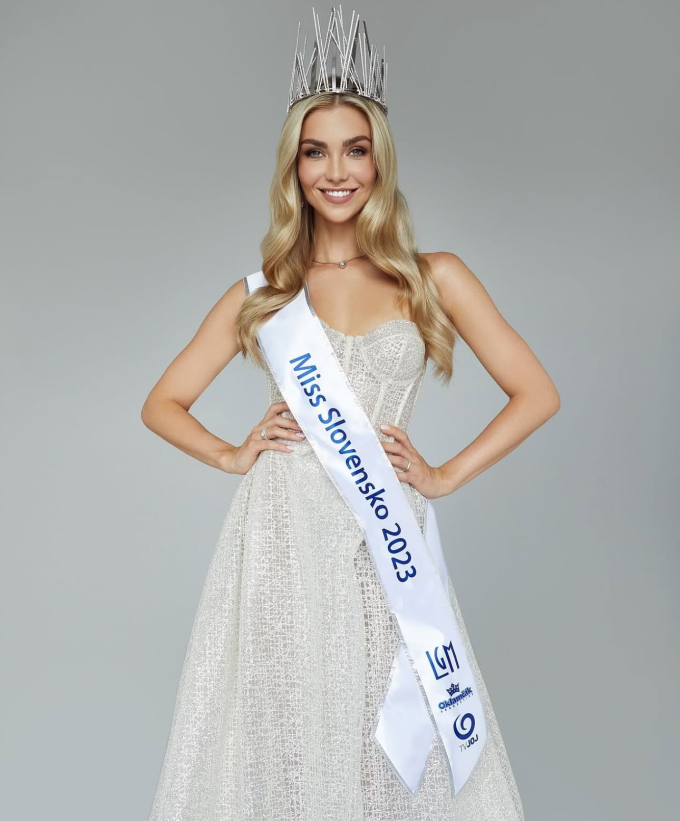 Daniela Vojtasová đăng quang Hoa hậu Slovakia năm 2023.