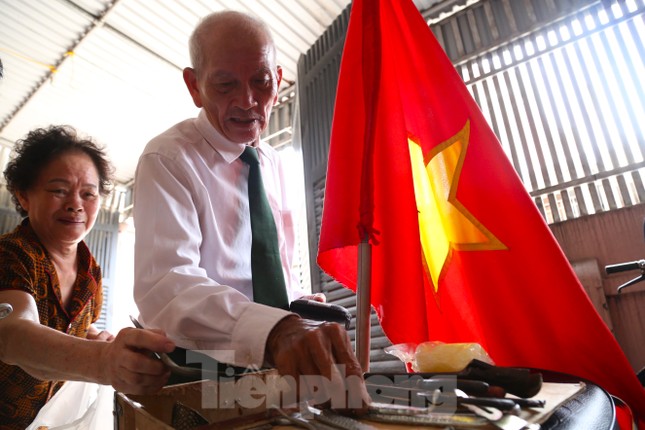 Hành trang ông Thanh mang theo trong hành trình Nam tiến.