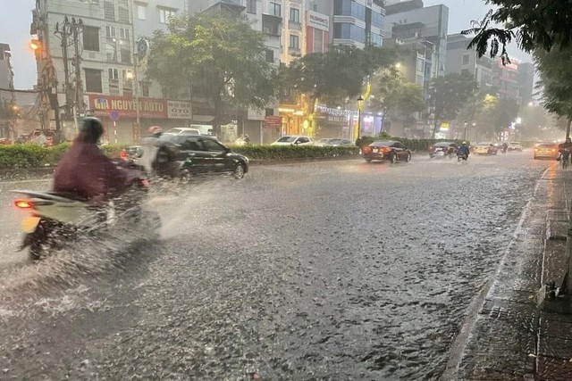 Nhiều khu vực đón mưa rất lớn từ ngày 10/5.