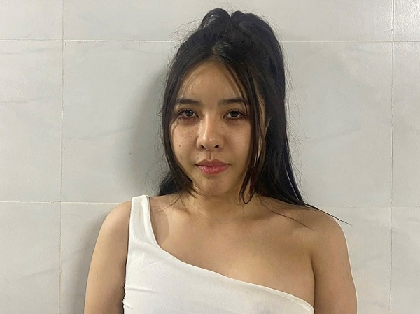 Đối tượng Ngô Thị Thùy Trang. Ảnh CAHN.