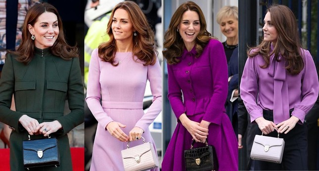 Những chiếc túi hiệu lạ lẫm trong bộ sưu tập của Công nương Kate Middleton - 4