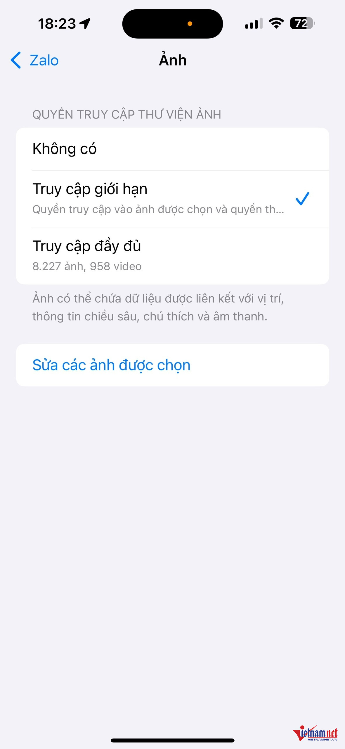 Chỉ cần làm điều này, không còn lo gửi nhầm ảnh nhạy cảm qua Zalo, Messenger - 1
