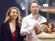 Bà bầu - Lý do Elon Musk bị nghi là cha của các con Amber Heard