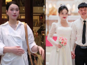 Bà bầu - Vợ Hồ Văn Cường lộ bụng lùm lùm sau đám cưới