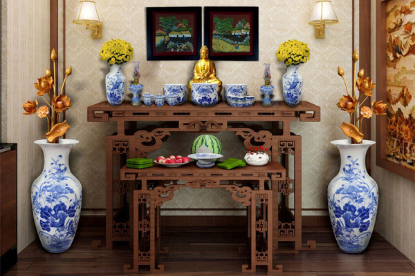 Để lựa chọn hướng tốt trong việc đặt bàn thờ, có thể sử dụng phương pháp gieo quẻ Bát quái.