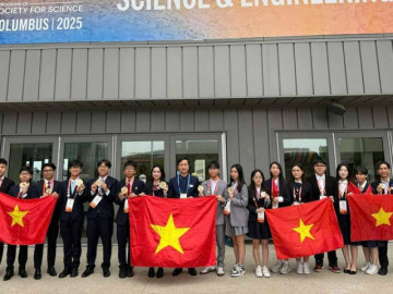 Học sinh Việt Nam giành 6 giải Khoa học kỹ thuật quốc tế
