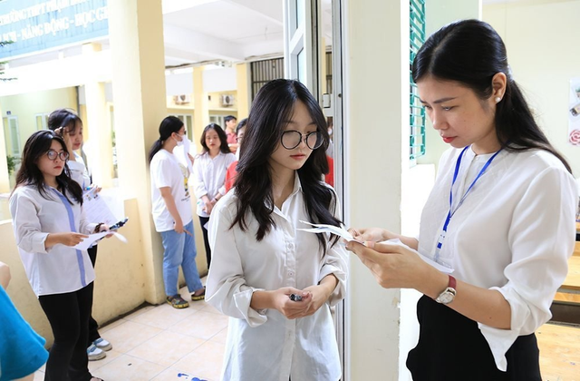 Quy chế thi tốt nghiệp THPT năm 2025 đã được Bộ GDamp;ĐT ban hành, trong đó có nhiều điểm mới. Ảnh minh họa: TL