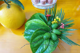 Trầu cau đi liền với nhau như âm dương hòa hợp, tượng trưng cho tình nghĩa vợ chồng, gia đình thuận hòa.