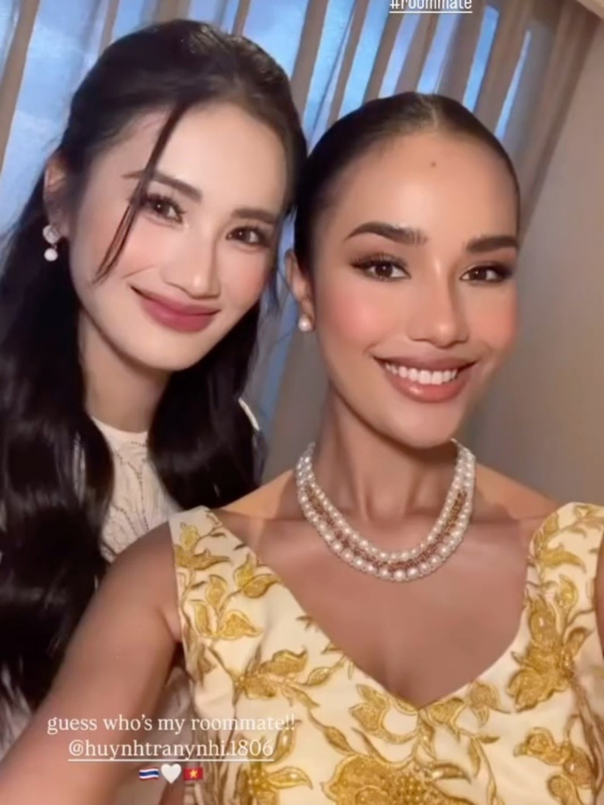 Ý Nhi chia sẻ về bạn cùng phòng - Tân Miss World 2025 Opal Suchata Chuangsri - 6