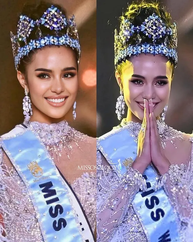 Opal Suchata nhìn như chị em sinh đôi với một cựu Miss World, là vô tình hay cố ý? - 3