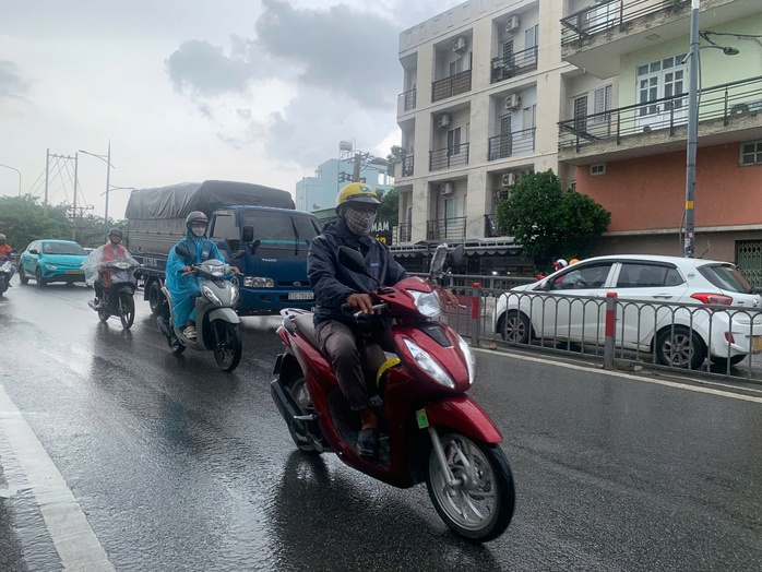 Mưa trên địa bàn quận 8